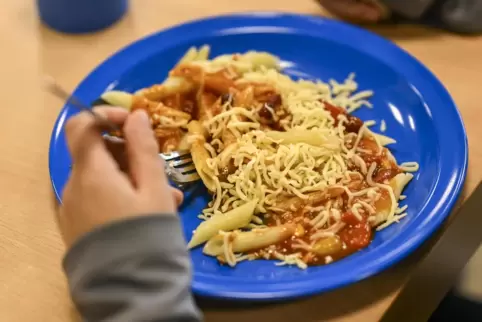 Nur drei Schulen in Frankenthal bieten an, zwischen zwei Gerichten beim Mittagessen zu wählen. 