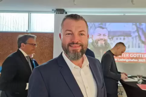 Jens Peter Gotter (53, SPD) will OB werden.