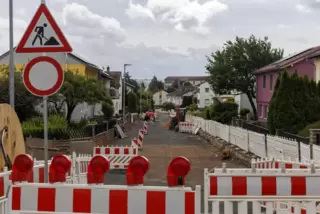 Die Karl-Marx-Straße in Eisenberg wird bis 2026 saniert. 
