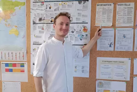 Bildungskoordinator Max Berger.