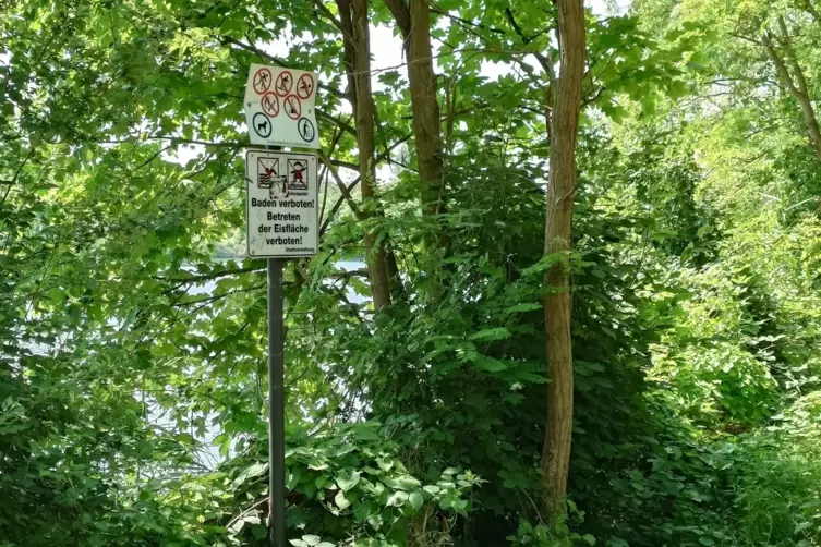 Gro&szlig;e Blies Hinweisschild