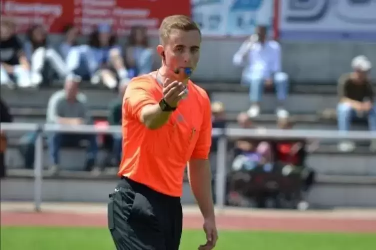 Niklas Kessler (SV Katzweiler) steigt in die Verbandsliga auf.