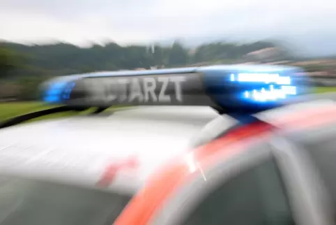 Der Motorradfahrer wurde schwer verletzt.