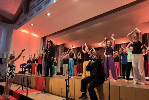 „The Greatest Show“ hatte der Kinder- und Jugendchor Juventus Vocalis sein Sommerkonzert im Zentrum Alte Schule in Dannstadt übe