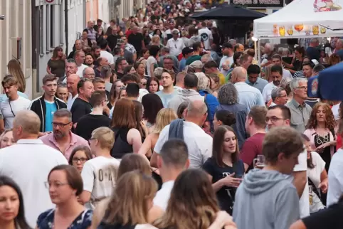 Bei der Frage nach den beliebtesten Festen in der Region wurde das Blieskasteler Altstadtfest (hier eine Aufnahme von 2023) mehr