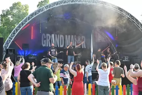 Auf dem Parkfest der Lebenshilfe in Bad Dürkheim hatten die Besucher viel Spaß. 