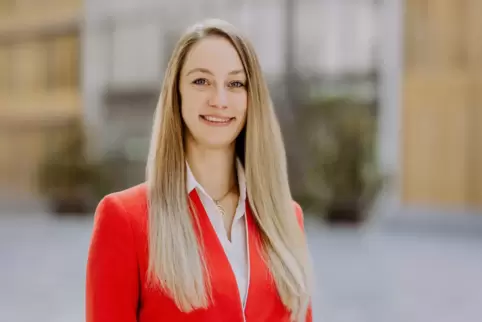 Kristin Kaysser aus Waldfischbach-Burgalben ist die Landesvorsitzende der Wirtschaftsjunioren in Rheinland-Pfalz. 