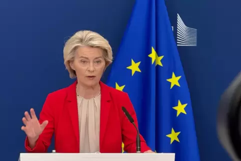 EU-Kommissionspräsidentin Ursula von der Leyen betont: „Russland hat wiederholt versucht, uns zu erpressen, indem es seine Energ