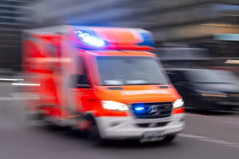 Bei dem Einsatz in Oggersheim waren neben der Feuerwehr auch die Polizei und der Rettungsdienst dabei. 