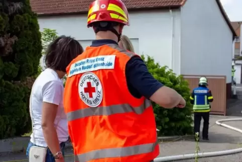 „Wir brauchen Respekt statt Widerstand“, sagt Leon Beger, der sich in der Verbandsgemeinde Maxdorf für das Deutsche Rote Kreuz e