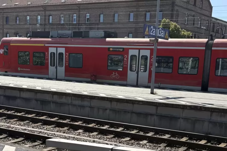 Die Bahnsteige 2 und 3 sind derzeit nur &uuml;ber die Treppe erreichbar. 