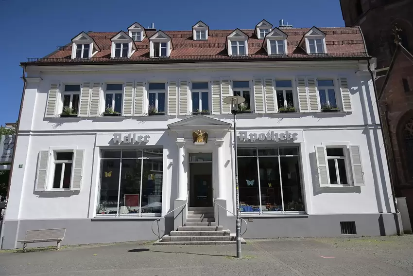 Hat am Samstag zum letzten Mal geöffnet: die Adler-Apotheke.