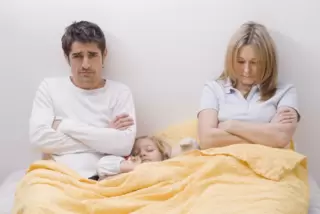 Unausgesprochenes belastet die Familie: Kinder nehmen mehr wahr, als man denkt.
