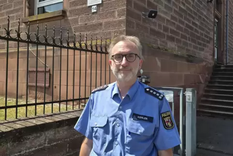 15 Jahre leitete Andreas Kohler die Polizeiinspektion Waldfischbach-Burgalben, jetzt geht er in den Ruhestand.