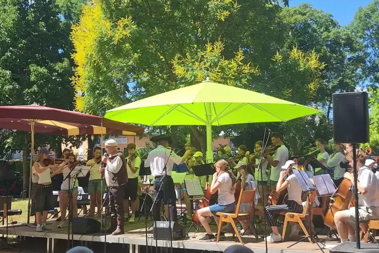 Jede Menge Rhythmus und Spa&szlig; beim musikalischen Sommerfest.