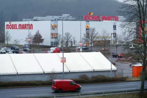 Möbel Martin (hier die Filiale in der Zweibrücker Wilkstraße) betreibt insgesamt acht Standorte im Saarland und in Rheinland-Pfa
