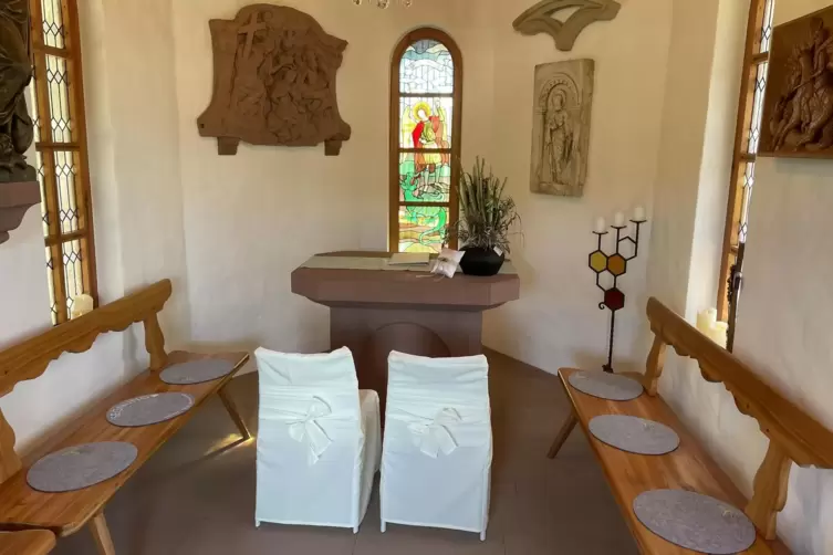 Die Michaeliskapelle bietet 20 Personen Platz. 