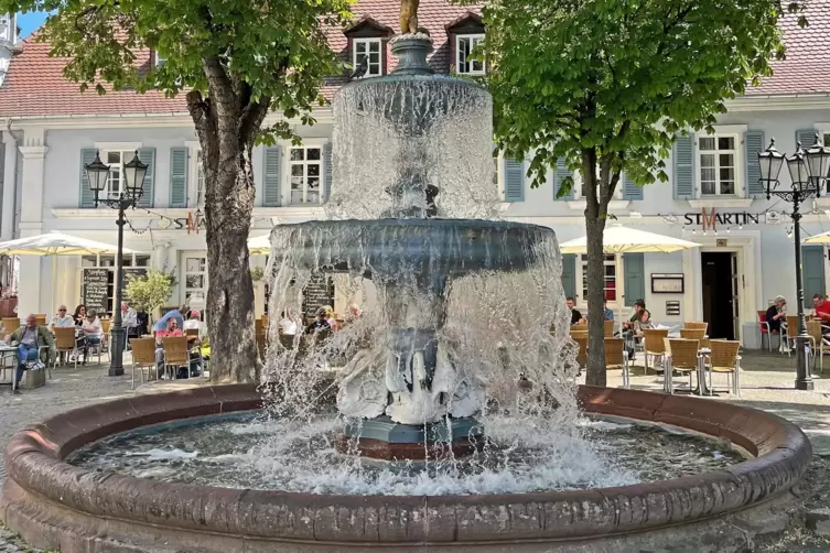Eine aktuelle Aufnahme des Brunnens. Eine offizielle Namensgebung hat er nie erfahren. 