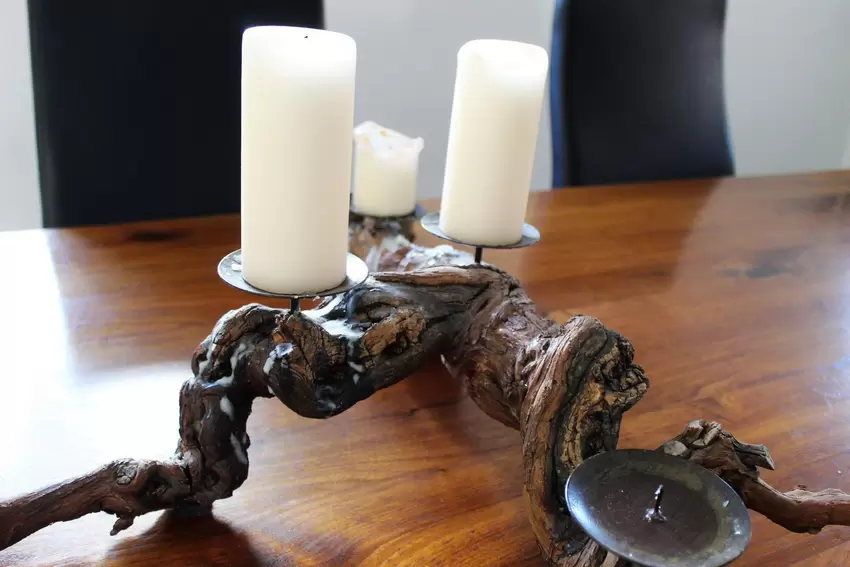 Dieses Fundstück hat im Esszimmer ein Domizil und eine neue Bestimmung gefunden.