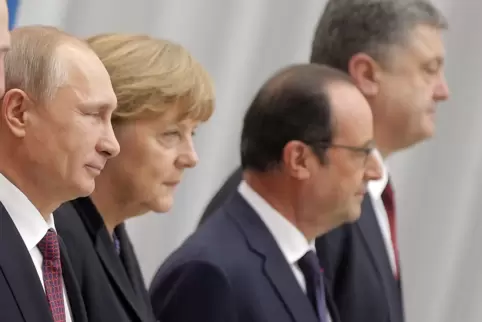 Jahrelang wurde in Minsk verhandelt.