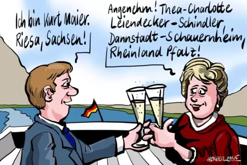 Die Doppelnamen mancher Gemeinden im Rhein-Pfalz-Kreis können zu Verwirrung führen. 