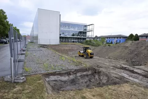 Hier soll das neue Gebäude entstehen.