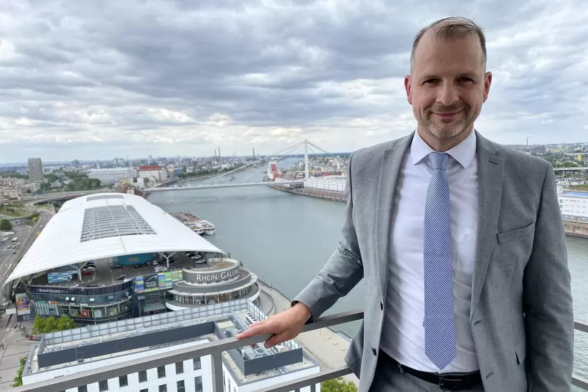Alexander Voigt wechselte von den Neuss-Düsseldorfer Häfen nach Ludwigshafen.