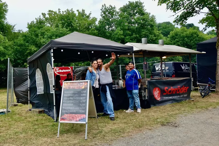 Jeannette und Maik Prison genossen ihre Zeit auf dem Seefest, ...