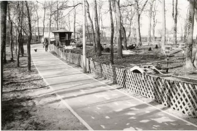 Vor 60 Jahren wurde der Minigolfplatz angelegt, der einige Jahre danach aufgegeben wurde. 