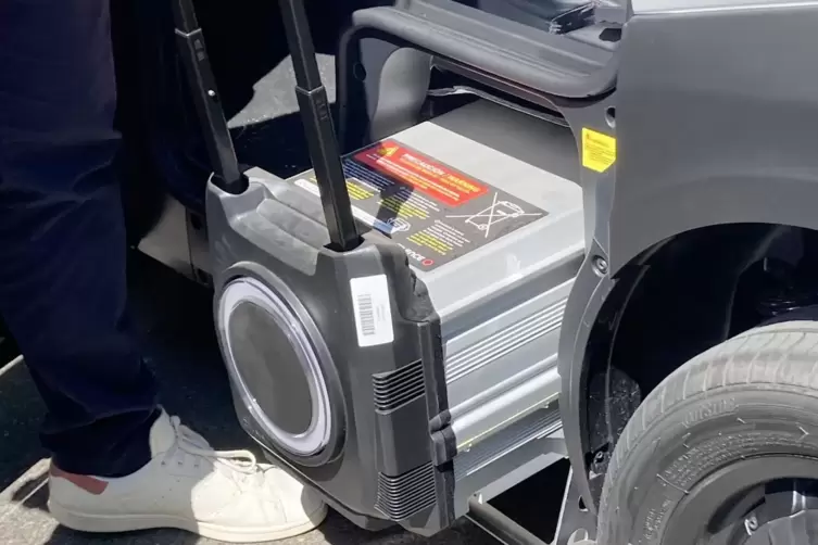So l&auml;uft der Batterien-Transport.