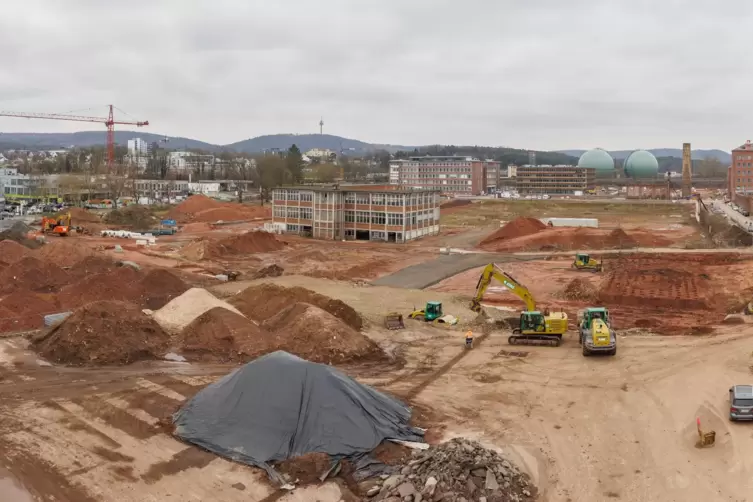 Das fr&uuml;here Pfaffgel&auml;nde: Dort ist ein Grundst&uuml;ck f&uuml;r den Medizin-Campus reserviert.