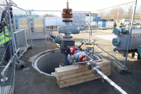 Ein Teil der Vulcan-Energy-Anlage in Landau.