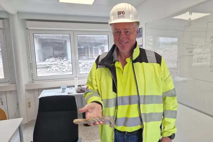 Abrisschef Klaus Möller