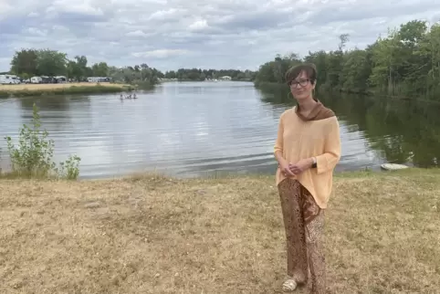 Camp-Managerin Claudia Höhn ist stolz darauf, was rund um den Almensee entstanden ist.