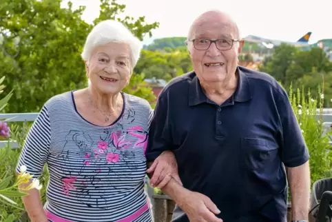 „Wir verstehen uns sehr gut“, sagen Theodora und Hermann Scherer.