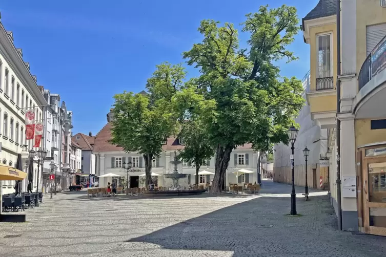Der aktuelle Blick auf den St.-Martins-Platz aus &auml;hnlicher Perspektive. 
