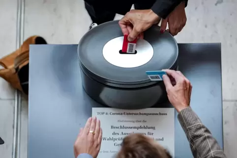Ja? Nein? Enthaltung? Abgeordnete können frei entscheiden – theoretisch jedenfalls.