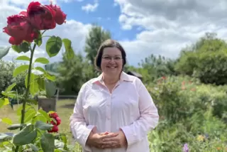 Isabel Steinhauer-Theis will Bürgermeisterin der Verbandsgemeinde Lauterecken-Wolfstein werden.