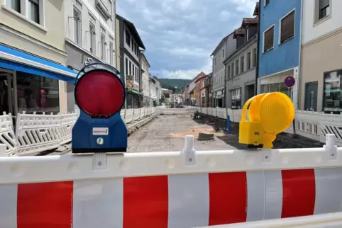 Die Kaiserstraße ist bis auf Weiteres Baustelle.
