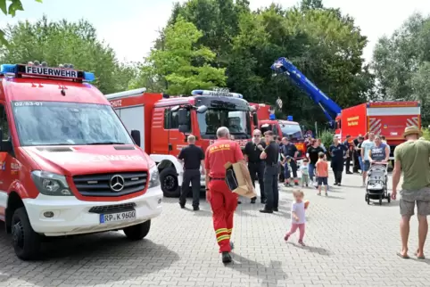 Die Feuerwehr Waldsee organisiert immer wieder Aktionstage: Hier war sie Gastgeber des Kreisfeuerwehrtags im Jahr 2023. 