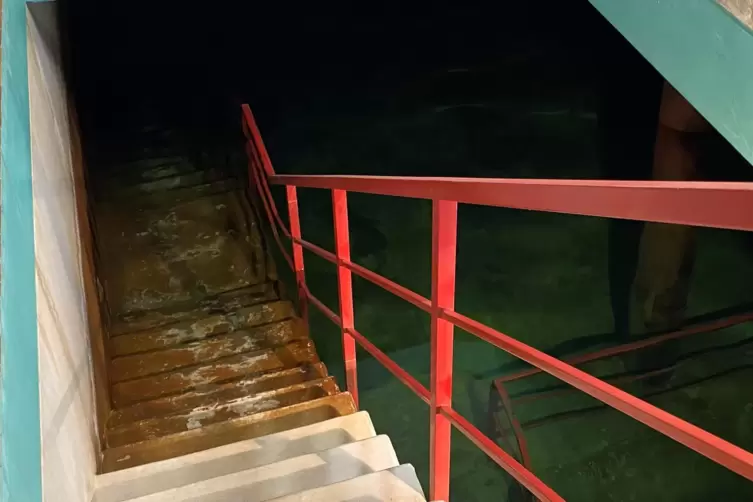 Auch der alte Reinwasserbeh&auml;lter muss perspektivisch saniert werden. 
