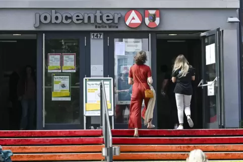 Die Jobcenter sind für Geflüchtete aus der Ukraine zuständig.
