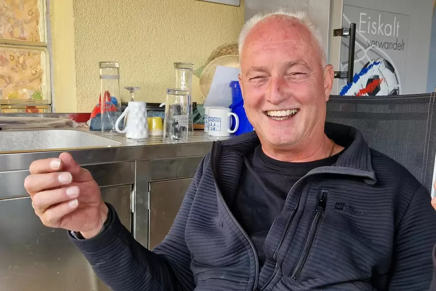 Christoph Heller garantiert: das Hafenfest macht süchtig.