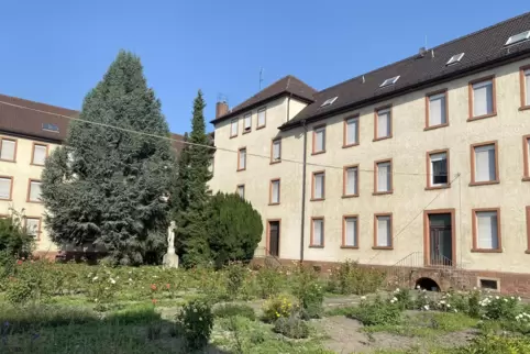 Blick auf die Klostergebäude: Viele der 200 Räume werden nicht mehr genutzt. 