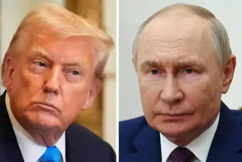 Trump und Putin wollen sich am Samstag in Alaska treffen. 