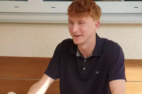 Möchte nach der Schule ein duales Studium beginnen: Vincent Joel.
