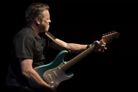 Ausgezeichneter Bluesmusiker: Richie Arndt. In Wachenheim zeigt er eine One-Man-Show.