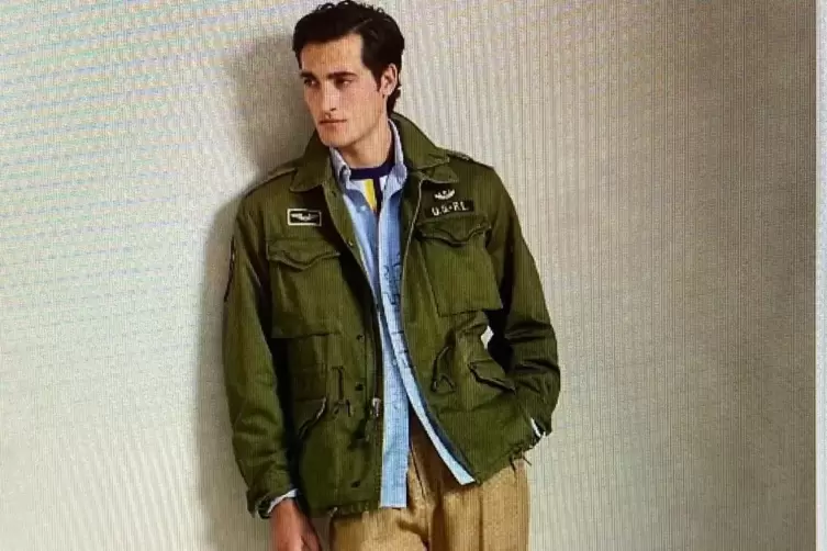 Die Chinohose des Moments: Ralph-Lauren-Model. 