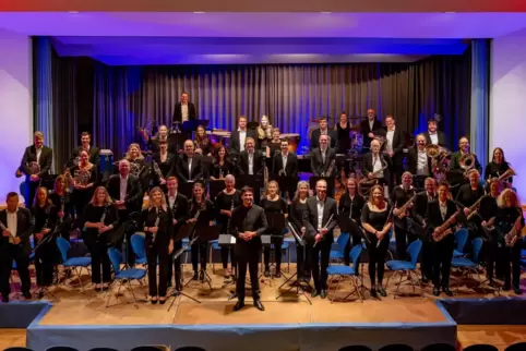 Die Bläserphilharmonie Dannstadt: Das Orchester feiert sein 75-jähriges Bestehen. 