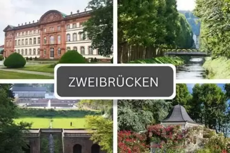 Postkarte aus Zweibr&uuml;cken. 